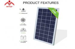 China Customized Size Crystalline Solar Cell Polycrystalline Silicon Solar Panels supplier