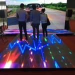 Full Color Interactive P4.81 Led Dance Floor Screen for sale