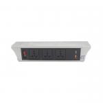 320mm Aluminum Alloy Conference Table Socket Box Anti Wear for sale