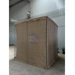 Galvanized Welded Mesh Defensive Barrier Flood Protection Explosion Proof Cage for sale