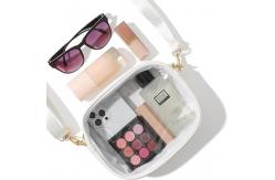 China Durable Soft Ecofriendly Clear Waterproof Large Crossbody Bag With Handle supplier