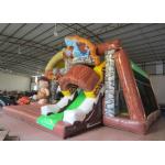 Safari park inflatable combo Stone Age inflatable combo primitive inflatable combo for sale