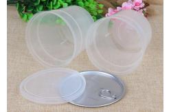 China Thick PP Tube Packaging Saving Clear Pet Jars Easy Open 450ml Capacity supplier