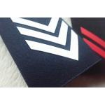 Military Epaulets Custom Screen Printing Uniform , Blue Shoulder Board Epaulette