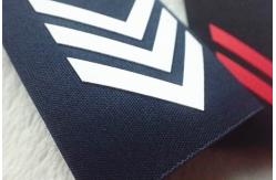 China Military Epaulets Custom Screen Printing Uniform , Blue Shoulder Board Epaulette supplier
