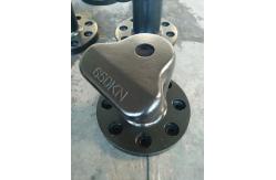 China 650KN Working Load Marine Mooring Bollard With Cast Iron Material Customized supplier