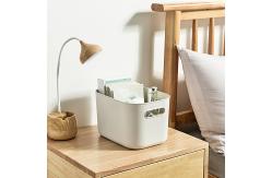 China 18L Office Desk Organiser Collapsible Plastic Bins For Cube Storage supplier