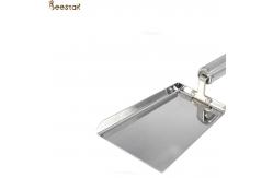 China Beehive Shovel Bee Cleaning Galvanized Steel Honey Scraper Cleaner Pollen Shovel supplier