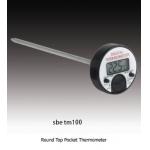 Round Top 20x9mm Digital Alarm Thermometer , Digital Pocket Thermometer for sale