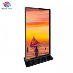65 Inch Android 9.1 4K HD Digital Marketing Screens LOGO Printed for sale
