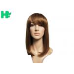 Darker Blonde Synthetic Hair Wigs Silky Straight 8inch - 36inch for sale