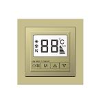 RS485 Modbus Thermostat Control Panel Horizontally mounted 4 conjoined frame for sale