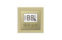 China RS485 Modbus Thermostat Control Panel Horizontally mounted 4 conjoined frame supplier