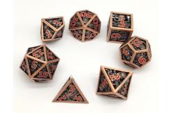 China Practical Bulk Custom Polyhedral Dice Set Odorless Manual Grinding supplier
