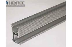 China Rail Solar Panel Roof Mounts Hardware Polished Silver Anodizing supplier