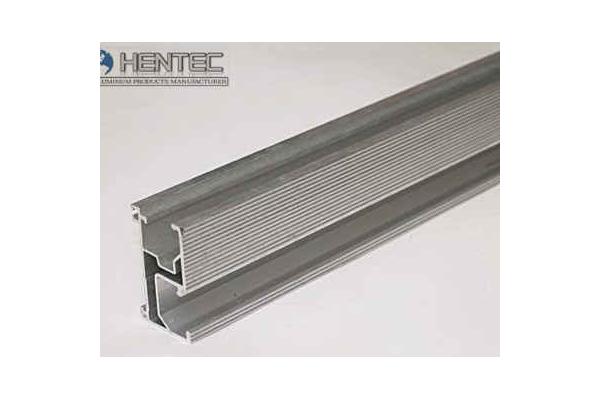 Rail Solar Panel Roof Mounts Hardware Polished Silver Anodizing