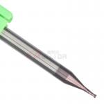 1mm 1/25 1/8 1/16 2 Flute End Mill Stainless Steel Tungsten Carbide Milling Bits For Jewelry for sale