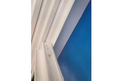China Customizable PVC Double Hung Windows With Vinyl Profile And Crescent Lock Hardware supplier
