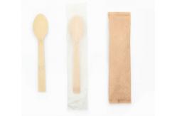 China Disposable Bamboo Knife And Fork Spoon Set Degradable Induividual Cutlery Set supplier