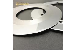 China Custom Size Carbide Disc Cutter For Cutting Cardboard / Paper / Tobacco supplier
