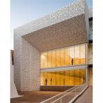 Prefab Aluminium Profile Wall Cladding Soundproof curved building facade for sale