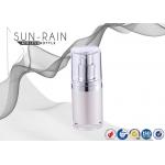 Custom color airless cosmetic bottle PP/ALU actuator PP inner bottle SR-2177A for sale