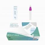 70mm 2 years Shelf Life SARS-CoV-2 Antigen Test Set Nasopharyngeal Swab 5 piece for sale