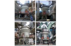 China HVM Style Dust Free Energy Efficient Cement Raw Meal Vertical Mill 100t/H supplier
