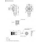 1200 Resolution Totem Pole S52F Solid Shaft Encoder
