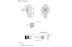 China 1200 Resolution Totem Pole S52F Solid Shaft Encoder supplier