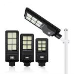 Cri80 All In One Led Solar Street Light 100w 200w 300w for sale