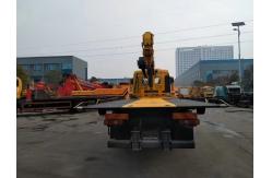 China HOWO 4X2 Road Recycling Flatbed Trailer for Sale supplier