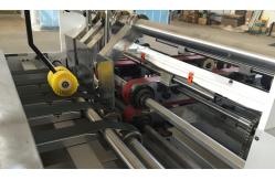 China Sheet Pasting Carton Box Folder Gluer Machine Semi Automatic supplier