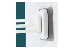 China Prevent Bacteria Irregularity Plastic Towel Rack 180 Degree Rotation supplier