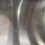 0.5mmX1200mmX2400mm Hexagonal Aluminum Perforated Sheet for sale