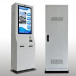 Outdoor Smart Parking Lot Payment Machine Kiosk With Barcode Scanner And Camera for sale