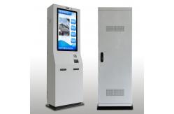 China Outdoor Smart Parking Lot Payment Machine Kiosk With Barcode Scanner And Camera supplier