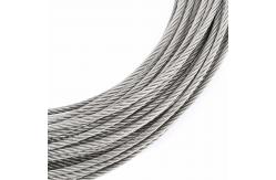 China Steel Grade AISI 316 304 7x7 7x19 Stainless Steel Wire Rope for Balustrade Installation supplier