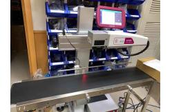 China 20 50 Watt Fiber Laser Marking Machine IP55 Air Cooling For Metals supplier