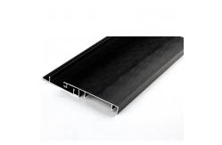 China Skirting Line Wardrobe Aluminium Profile Floor Wall Decor supplier