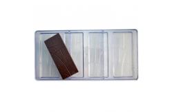 China 3D Kitchen Custom Chocolate Molds Square Shape Cake Chocolate Bar Silicone Mold supplier