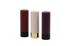 China Logo Custom Empty Lipstick Tube Press Pop Cap Snap Open supplier