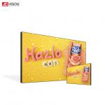 55 Inch LCD Video Display , 500nit Zero Bezel Video Wall For Business Center for sale