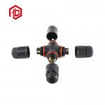 M20 4 Way Electrical Cable Connector 2 3 4 Pin Screw Fixing Type Connector IP68 Waterproof for sale
