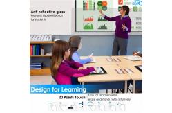 China Multi Input Digital Interactive Panel 	65 Inch Smart Board For School supplier