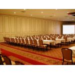 Wooden Surface Folding Conference Room Partition Walls 500 / 1200mm Width for sale