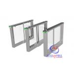 SS304 Security Swing Gate With Face Recognition RFID Access for sale