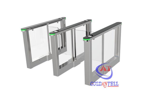 SS304 Security Swing Gate With Face Recognition RFID Access