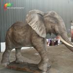 Animatronic Animal Replicas Animatronic Elephant For Theme Park Decoration