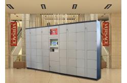 China Theme Park Gym Smart Luggage Cabinet Storage Locker With Coin Operated supplier